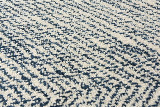 Rizzy Etchings ETC102 Navy Area Rug Corner Image