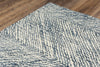 Rizzy Etchings ETC102 Navy Area Rug Angle Image