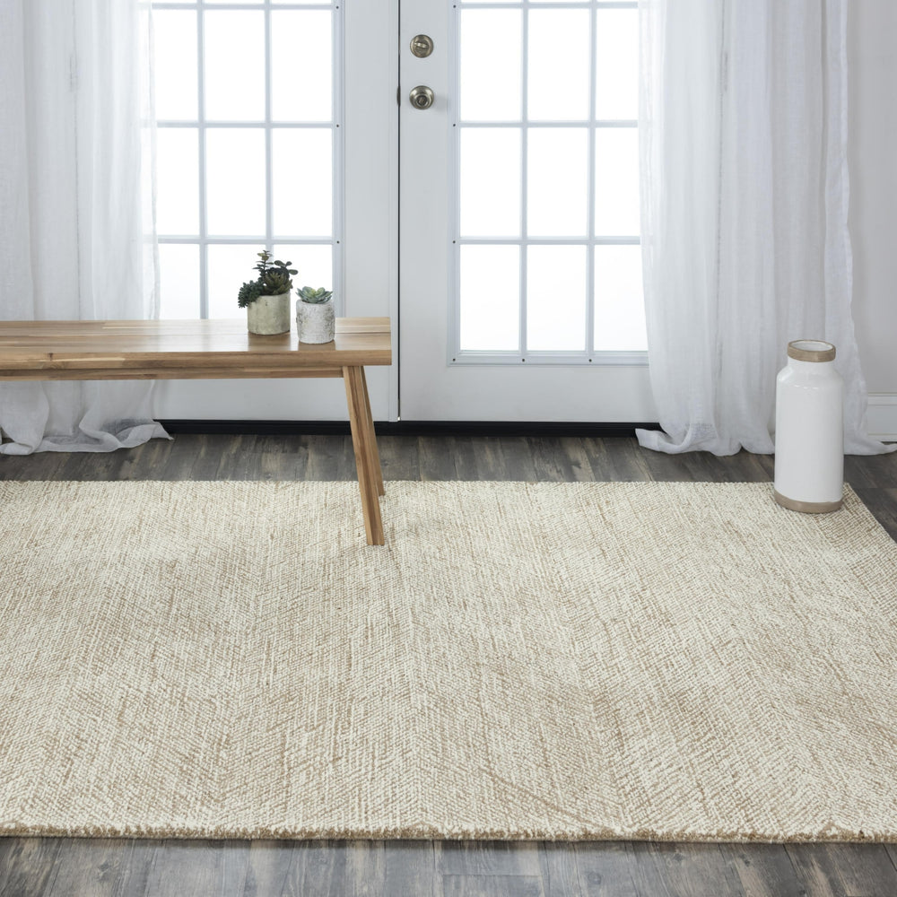 Rizzy Etchings ETC103 Tan Area Rug Room Image Feature