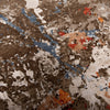 Rizzy Evolution EVO662 Brown Area Rug Corner Image