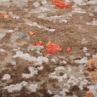 Rizzy Evolution EVO662 Brown Area Rug Angle Image