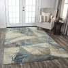 Rizzy Finesse FIN113 Beige / Blue Area Rug Room Image Feature