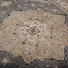 Rizzy Hallmark HAL231 Gray Area Rug Corner Image