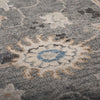 Rizzy Hallmark HAL238 Charcoal Area Rug Corner Image