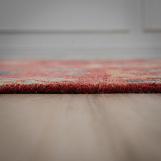 Rizzy Hallmark HAL240 Red Area Rug Edge Image