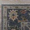 Rizzy Hallmark HAL665 Gray / Dark Area Rug Corner