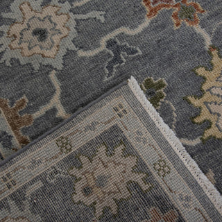 Rizzy Hallmark HAL665 Gray / Dark Area Rug Room Backing
