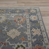 Rizzy Hallmark HAL665 Gray / Dark Area Rug Detail Image