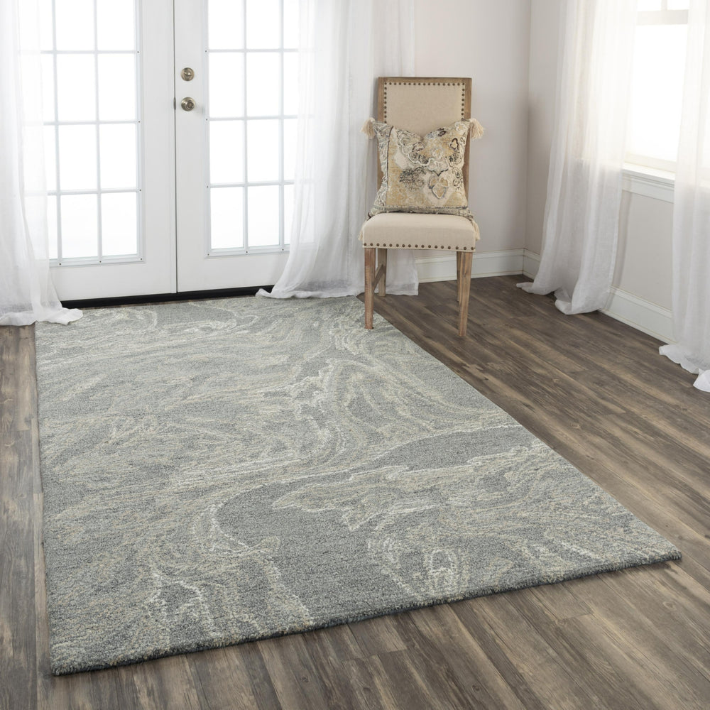 Rizzy Harmony HMY977 Gray Area Rug Room Image Feature