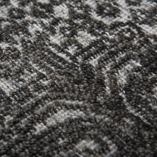 Rizzy Hilton HTN720 Charcoal Area Rug Corner Image