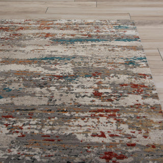 Rizzy Intrigue ITG121 Gray Area Rug Detail Image
