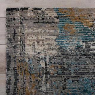 Rizzy Intrigue ITG144 Gray Area Rug Detail Image