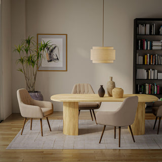 Rizzy Kiki KIK694 Ivory / Brown Area Rug Room Image Feature