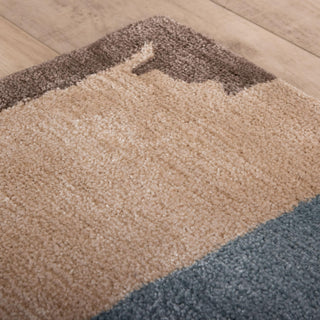 Rizzy Kinetic KIN532 Blue Area Rug Detail Image