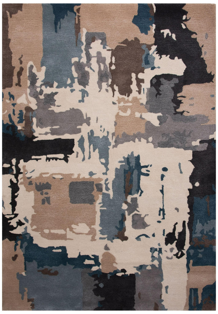Rizzy Kinetic KIN532 Blue Area Rug main image