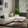 Rizzy Kinetic KIN533 Tan Area Rug Room Image Feature