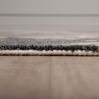 Rizzy Kinetic KIN534 Tan / Multi Area Rug Edge Image