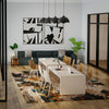 Rizzy Kinetic KIN534 Tan / Multi Area Rug Room Image Feature