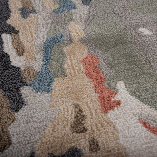 Rizzy Kinetic KIN660 Charcoal Area Rug Angle Image