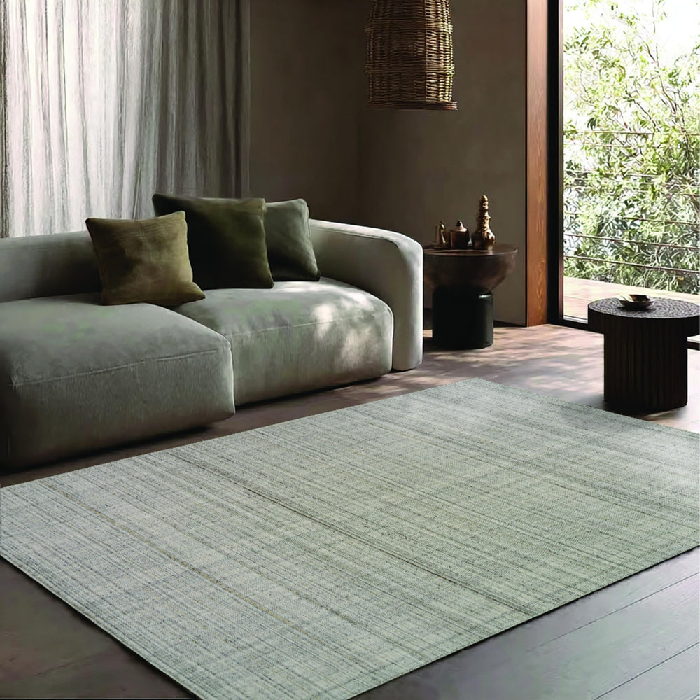 Rizzy Maddox MDX243 Silver Area Rug Room Image Feature