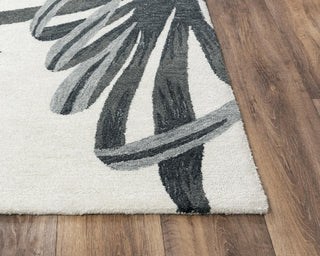 Rizzy Miramar MIR968 Ivory Area Rug Detail Image