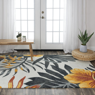 Rizzy Miramar MIR968 Ivory Area Rug Room Image Feature
