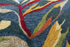 Rizzy Miramar MIR971 Dark Blue Area Rug Corner Image