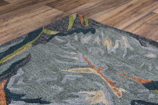 Rizzy Miramar MIR972 Charcoal Area Rug Angle Image