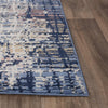 Rizzy Marquise MRQ841 Navy Area Rug Detail Image