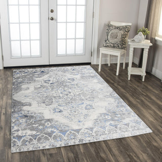 Rizzy Marquise MRQ844 Light Gray Area Rug Room Image Feature