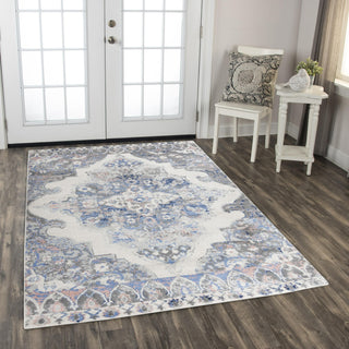 Rizzy Marquise MRQ845 Light Blue Area Rug Room Image Feature