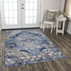 Rizzy Marquise MRQ846 Blue Area Rug Room Image Feature