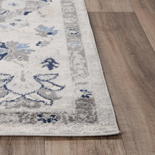 Rizzy Marquise MRQ847 Light Gray Area Rug Detail Image