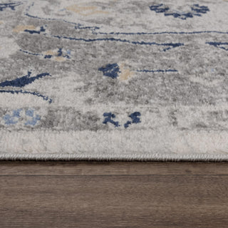 Rizzy Marquise MRQ847 Light Gray Area Rug Edge Image