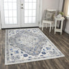 Rizzy Marquise MRQ847 Light Gray Area Rug Room Image Feature