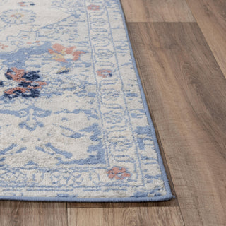 Rizzy Marquise MRQ848 Light Blue Area Rug Detail Image