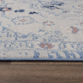 Rizzy Marquise MRQ848 Light Blue Area Rug Edge Image