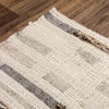 Rizzy Nova NVA945 Silver / Ivory Area Rug Angle Image