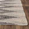 Rizzy Nova NVA949 Silver / Gray Area Rug Detail Image