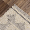 Rizzy Nova NVA950 Silver / Ivory Area Rug Corner Image