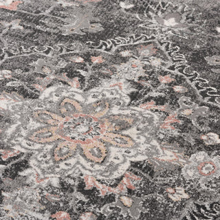 Rizzy Odyssey ODY836 Charcoal Area Rug Corner Image