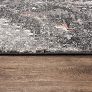 Rizzy Odyssey ODY836 Charcoal Area Rug Edge Image