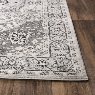 Rizzy Odyssey ODY838 Light Gray Area Rug Detail Image