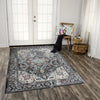 Rizzy Odyssey ODY839 Charcoal Area Rug Room Image Feature