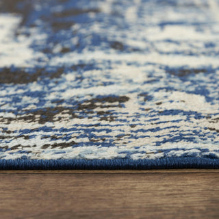 Rizzy Palace PLC851 Blue Area Rug Edge Image