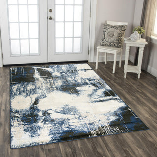 Rizzy Palace PLC851 Blue Area Rug Room Image Feature