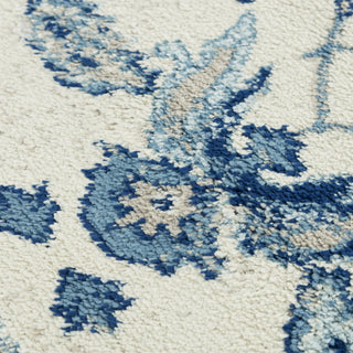 Rizzy Palace PLC857 Light Blue Area Rug Corner Image