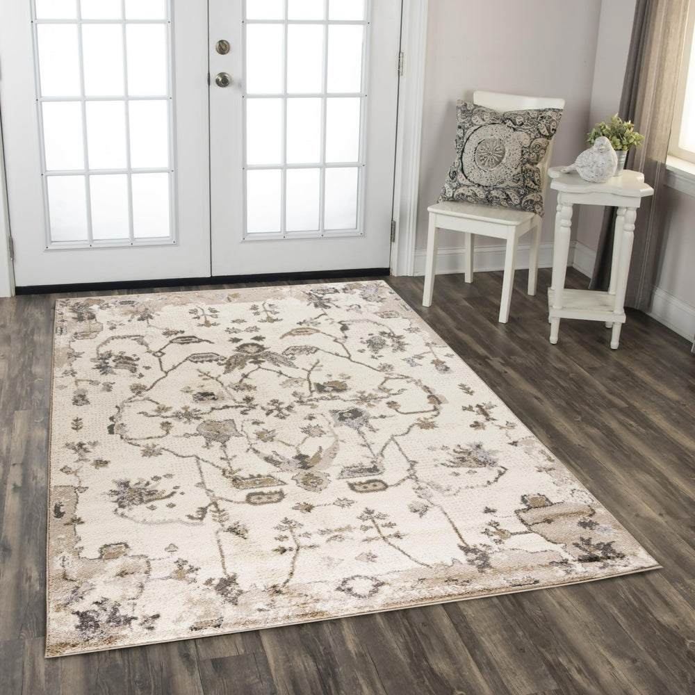 Rizzy Palace PLC858 Beige Area Rug Room Image Feature