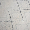 Rizzy Posh PSH001 White / Gray Area Rug Angle Image