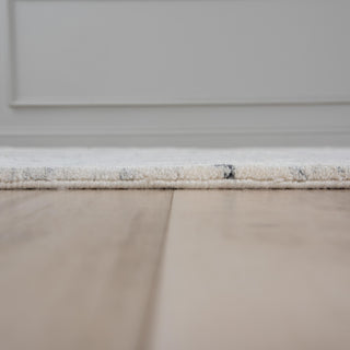 Rizzy Posh PSH001 White / Gray Area Rug Edge Image